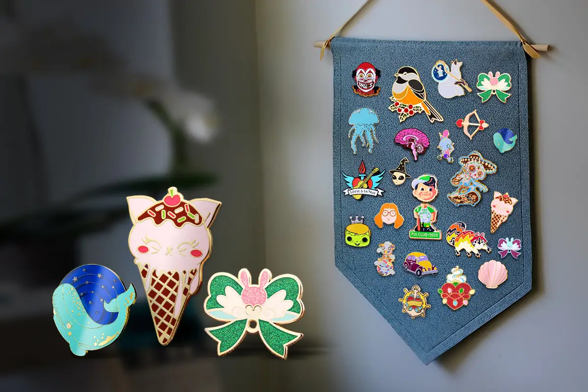 Pin banners