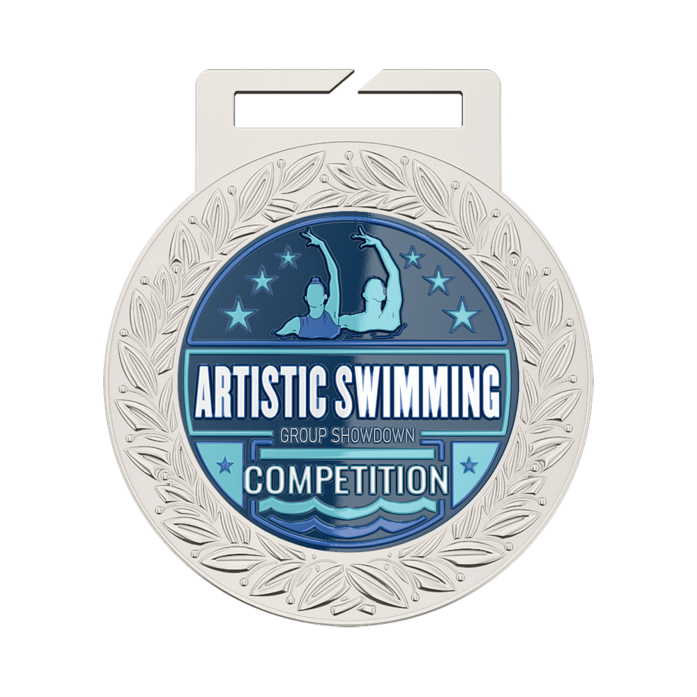 Artistic Swimming Group Showdown Medal front Artistic Swimming Group Showdown Medal front