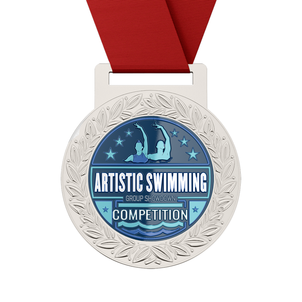 Artistic Swimming Group Showdown Medal lanyard Artistic Swimming Group Showdown Medal lanyard
