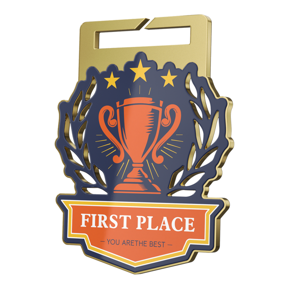 First Place Honor Medal  detail