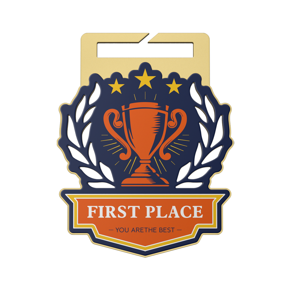 First Place Honor Medal  front