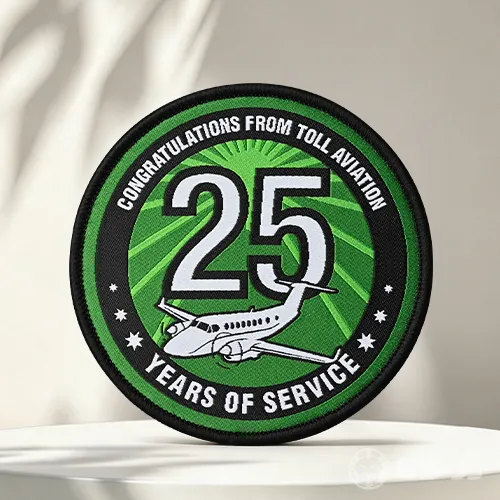 Aviation Anniversary Service Woven Patches Aviation Anniversary Service Woven Patches