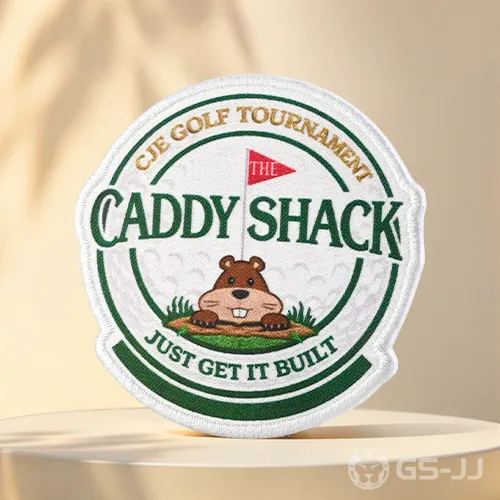 Caddy Shack Gopher Golf Tournament Printed Patch Caddy Shack Gopher Golf Tournament Printed Patch