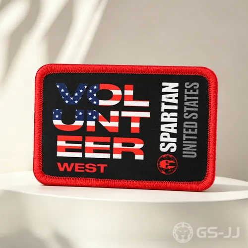 Spartan Volunteer West US Flag Morale Printed Patch Spartan Volunteer West US Flag Morale Printed Patch