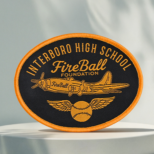 Vintage Aviation School Woven Patches