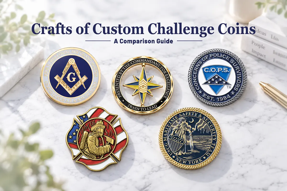 Crafts of Custom Challenge Coins