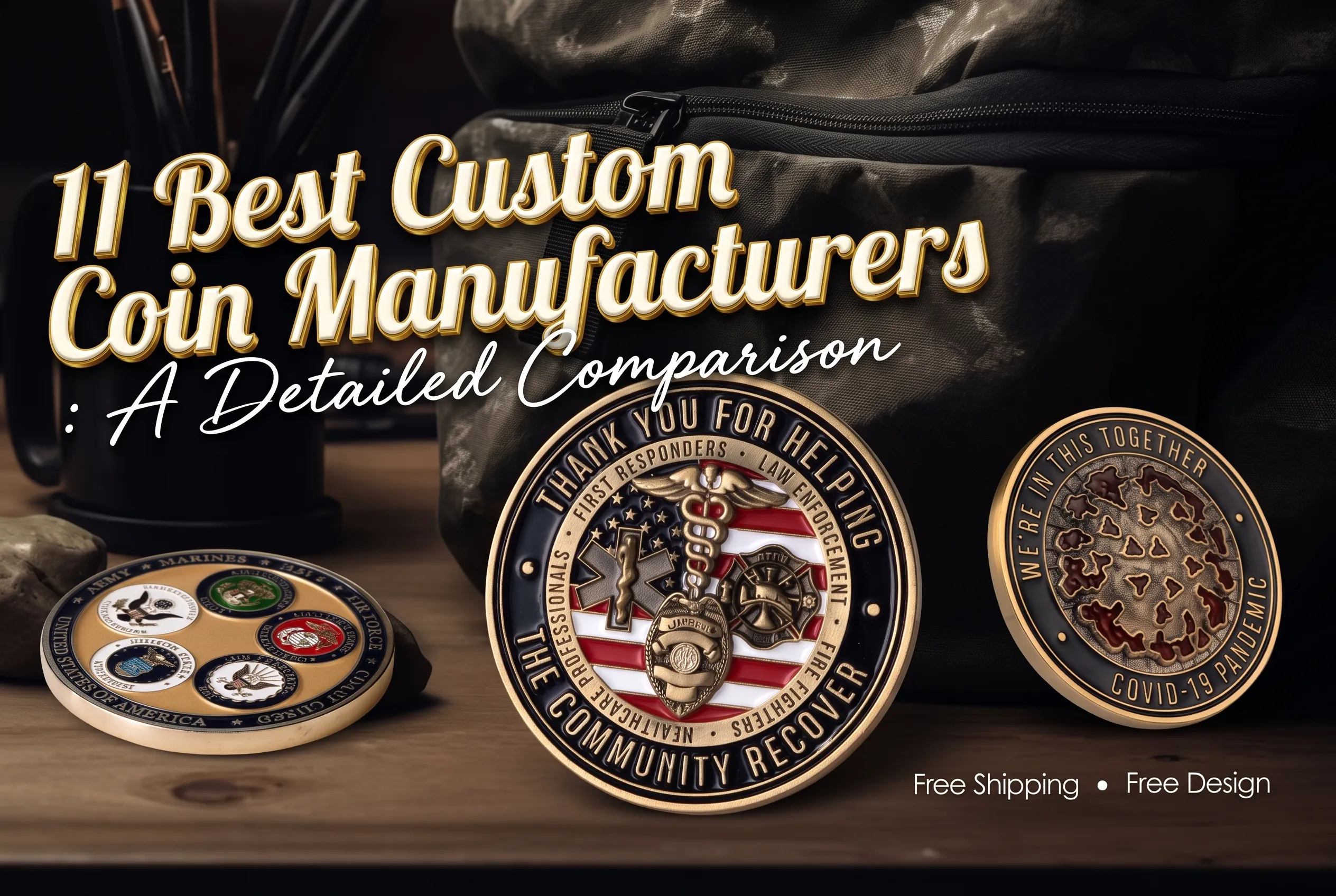 11 Best Custom Coin Manufacturers