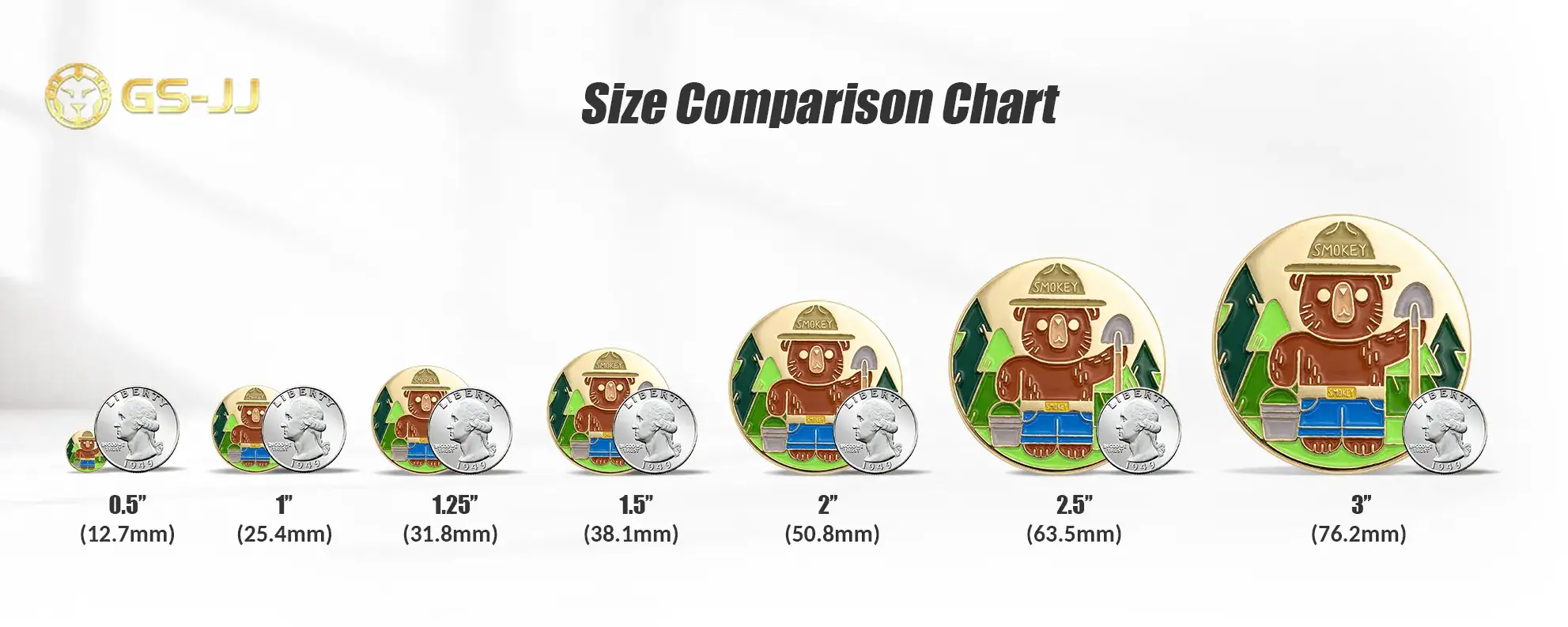 How Do You Pick the Right Size for Your Custom Pins