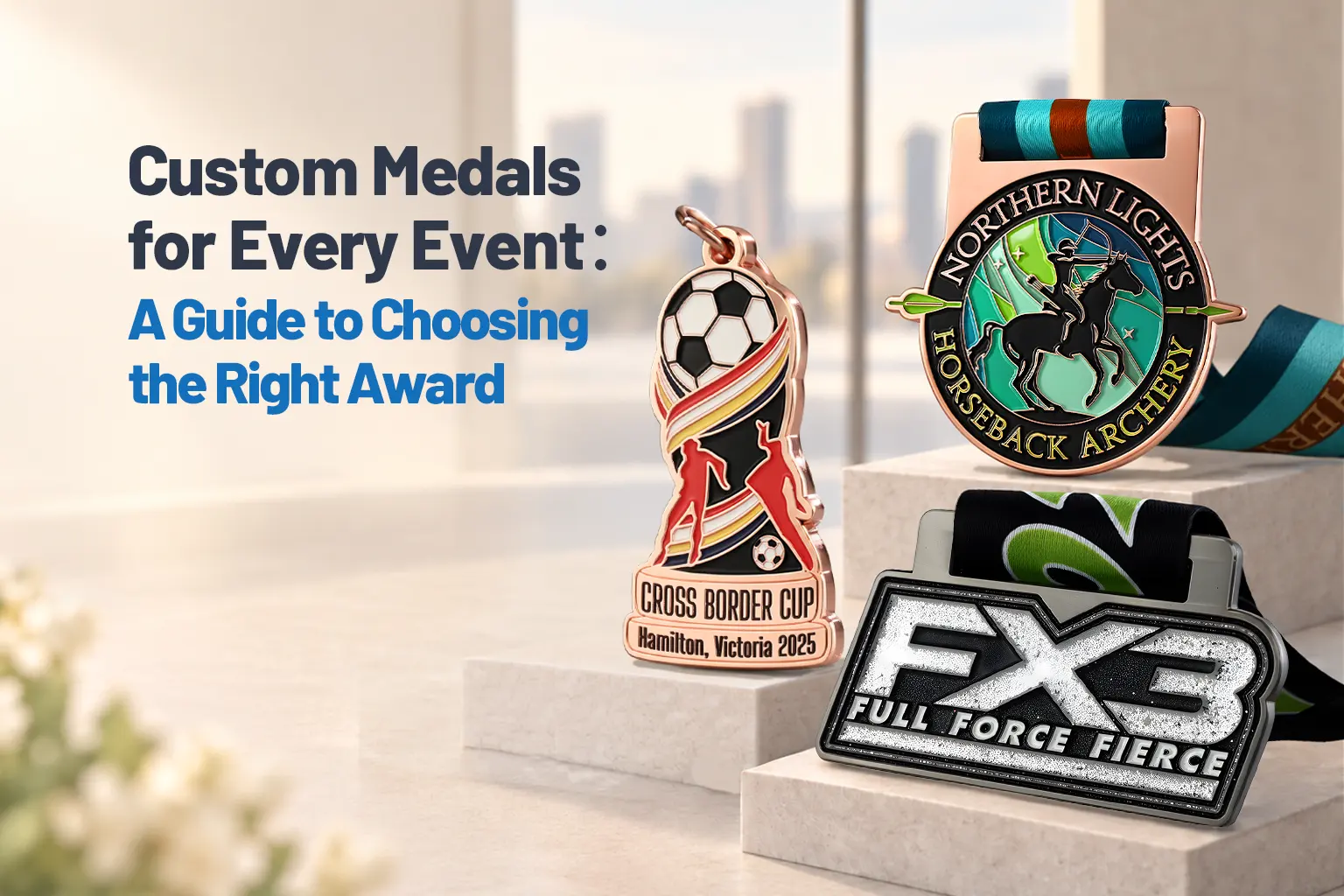 Custom Medals for Every Event: A Guide to Choosing the Right Award