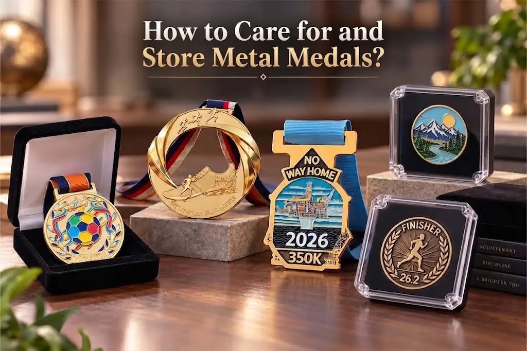 How to Care for and Store Metal Medals?