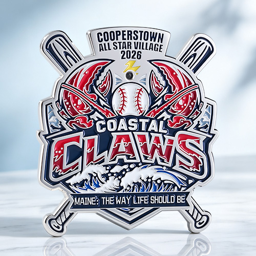 CLAWS Cooperstown Trading Pins