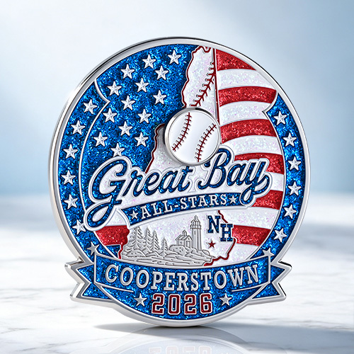 Great Bay Cooperstown Trading Pins