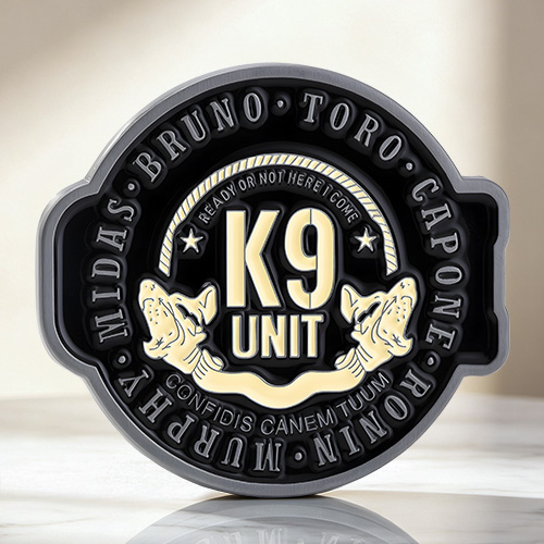K9 Unit Law Enforcement Challenge Coins