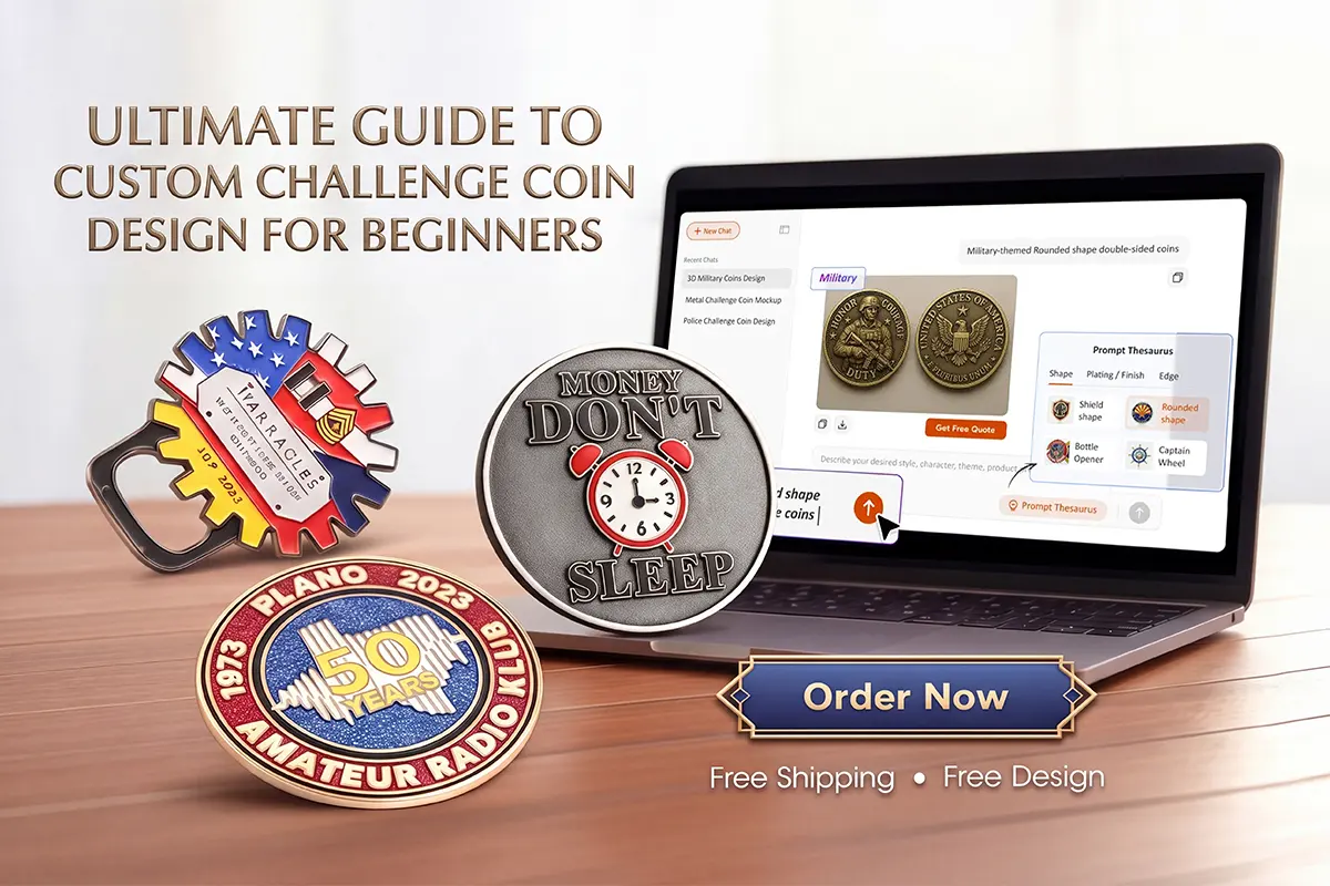 Ultimate Guide to  Custom Challenge Coin Design for Beginners