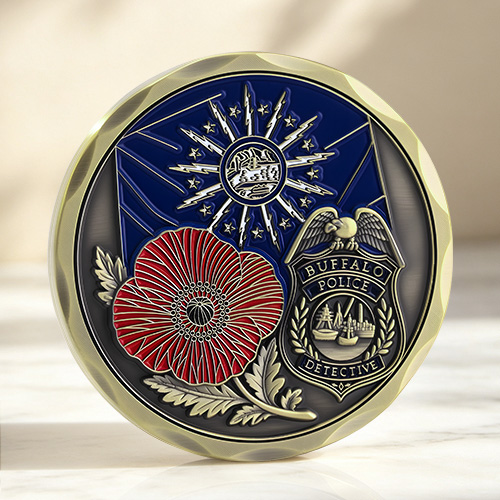 ESD K9 Poppy Buffalo Police Department Coin