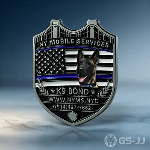 New York City Security Guard Services K9 Challenge Coin New York City Security Guard Services K9 Challenge Coin