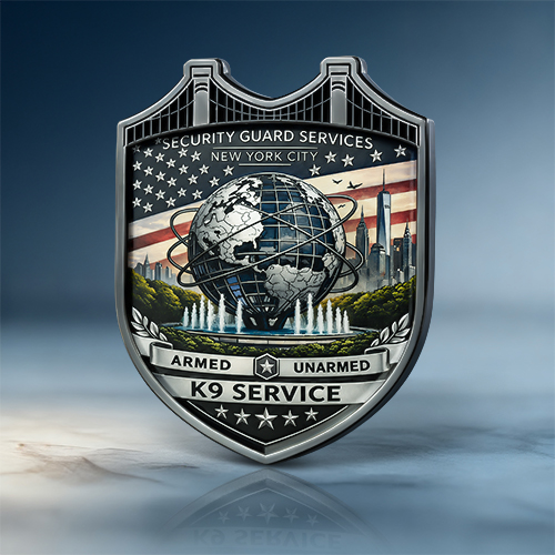 New York City Security Guard Services K9 Challenge Coin
