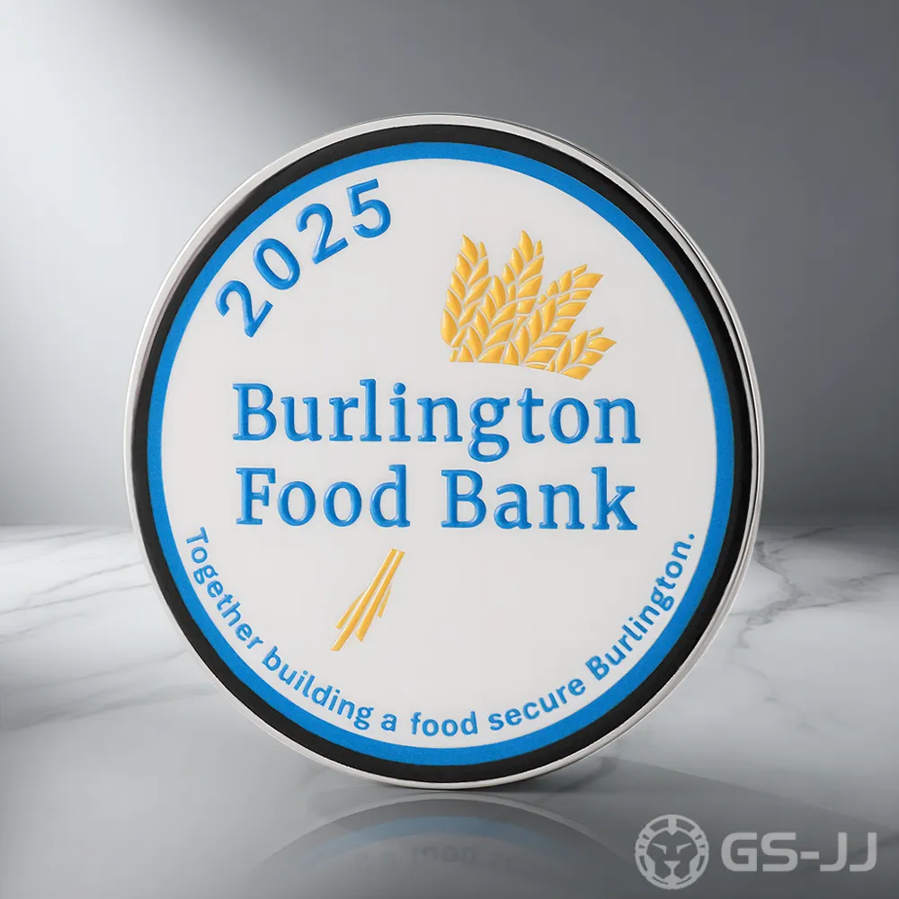 2025 Burlington Food Bank Pin 2025 Burlington Food Bank Pin