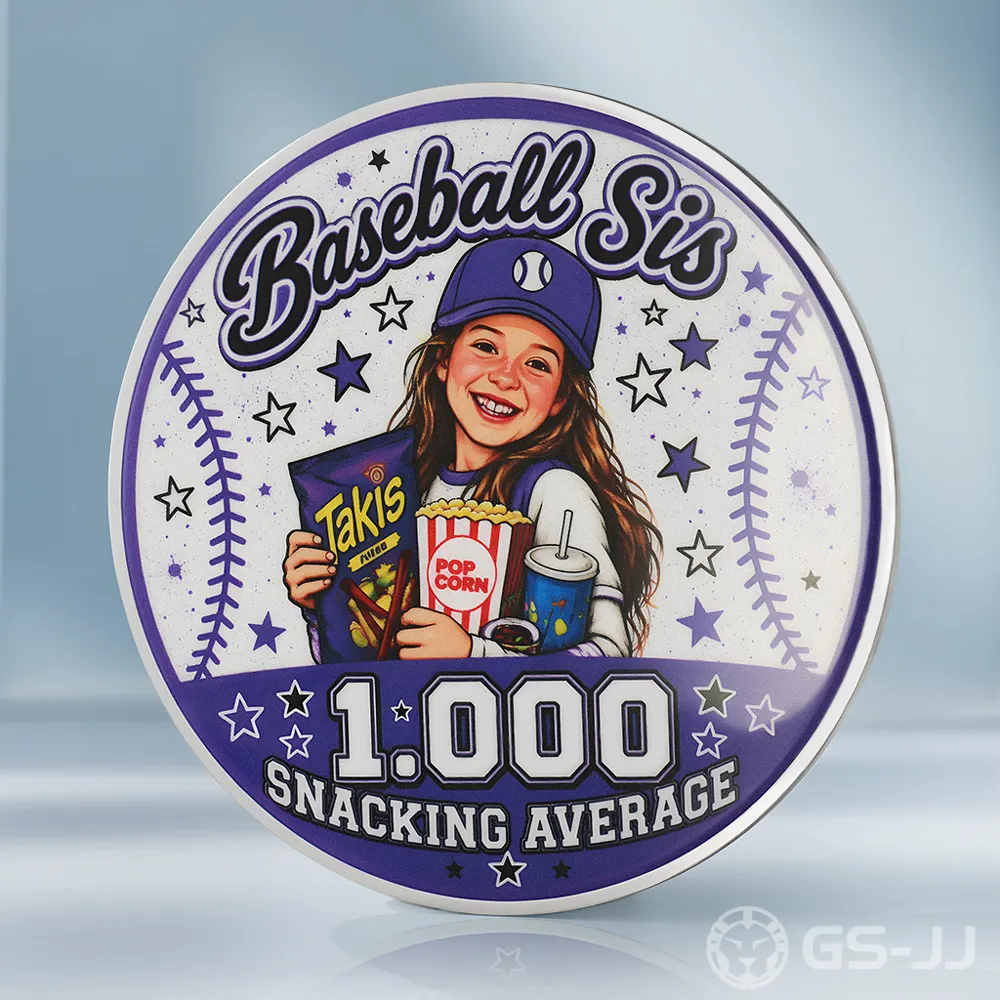 Baseball Sis Snacking Average Pin Baseball Sis Snacking Average Pin