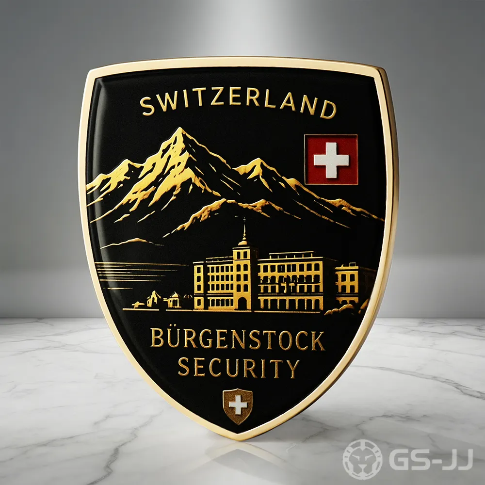 Burgenstock Security Shield Pin Burgenstock Security Shield Pin