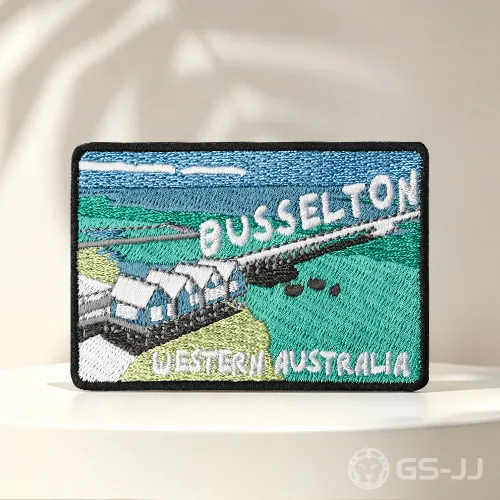 Busselton Australia Custom Embroidered Patches Busselton Australia Custom Embroidered Patches