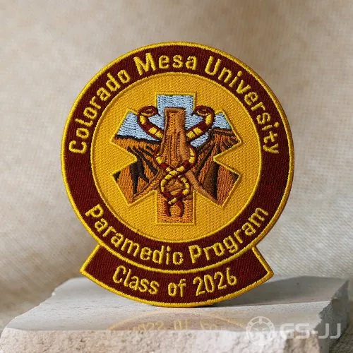 Colorado Mesa Paramedic Embroidered Patches Colorado Mesa Paramedic Embroidered Patches
