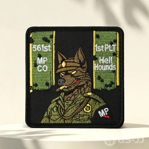 Hell Hounds MP Custom Embroidered Patches Hell Hounds MP Custom Embroidered Patches
