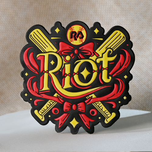 Riot Baseball Full Color TPU Patches