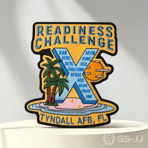 Tyndall AFB Readiness Challenge Embroidered Patches Tyndall AFB Readiness Challenge Embroidered Patches
