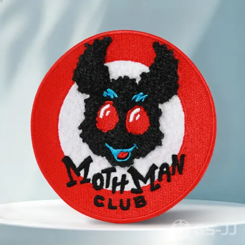 Mothman Club Custom Letterman Patches Mothman Club Custom Letterman Patches