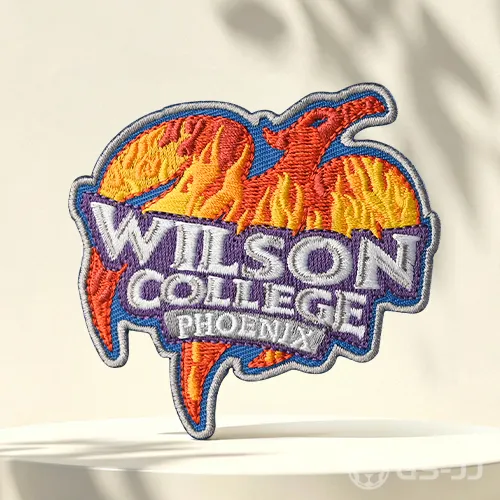 Wilson College Phoenix Custom Embroidered Patches Wilson College Phoenix Custom Embroidered Patches