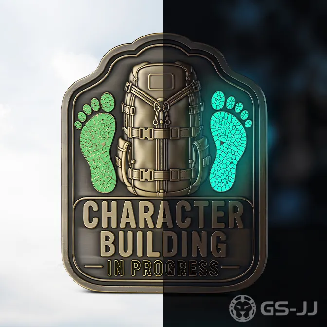 Character Building 3D Glow in the dark Coin Character Building 3D Glow in the dark Coin