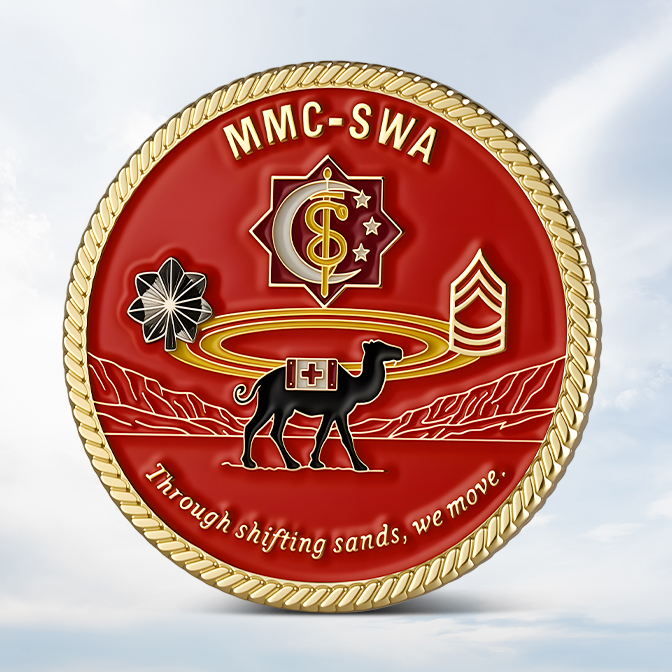 Dune Soldiers Team 27 Glow in the dark Coin 