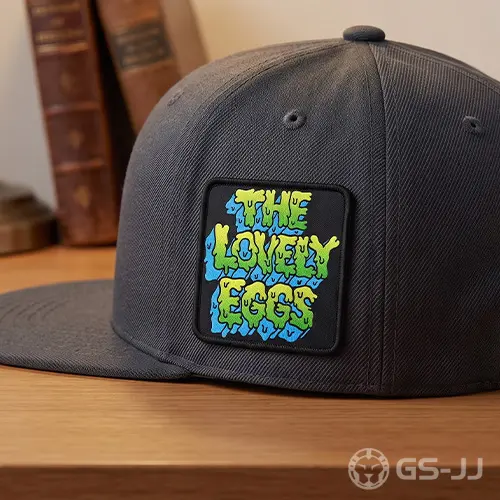 The Lovely Eggs Custom Woven Patch The Lovely Eggs Custom Woven Patch