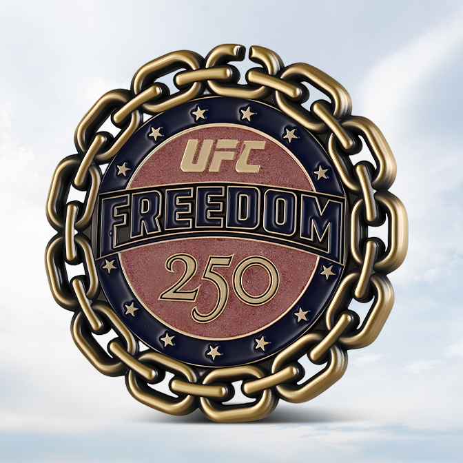 UFC Freedom 250 Glow in the dark Coin 