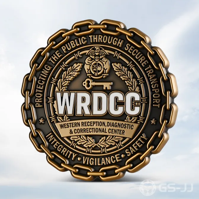 WRDCC Chain Edge Glow in the dark Coin WRDCC Chain Edge Glow in the dark Coin