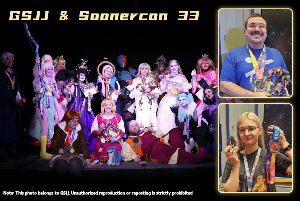 How GS-JJ Supported Soonercon 33 with Custom Medals and Lanyards: A Pop Culture Convention Sponsorship