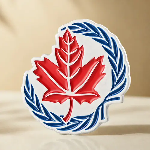 Canada Maple Leaf Commemorative Pin
