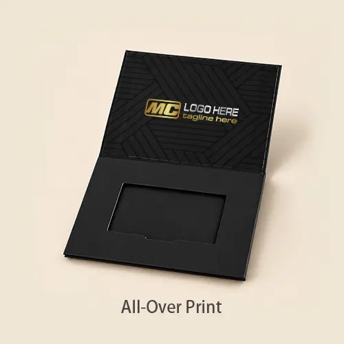 Foldable Paper Custom Card Holder