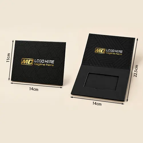 Foldable Paper Custom Card Holder