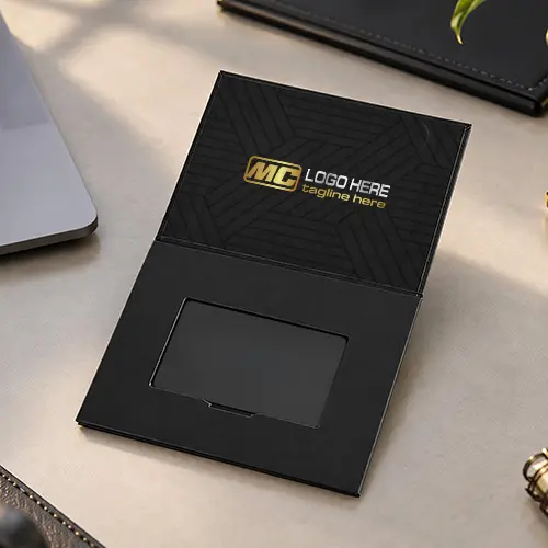 Foldable Paper Custom Card Holder