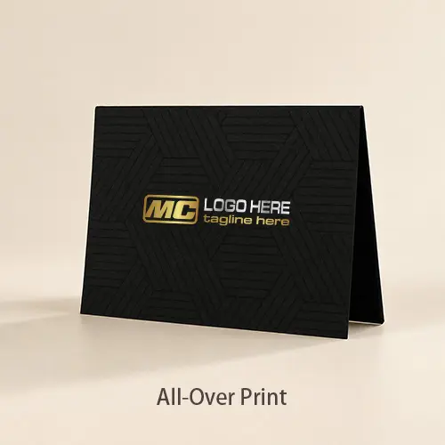 Slide Out Custom Gift Card Sleeves Slide Out Custom Gift Card Sleeves