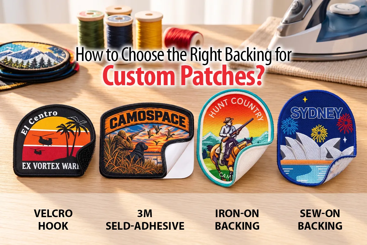 How to Choose the Right Backing for Custom Patches？