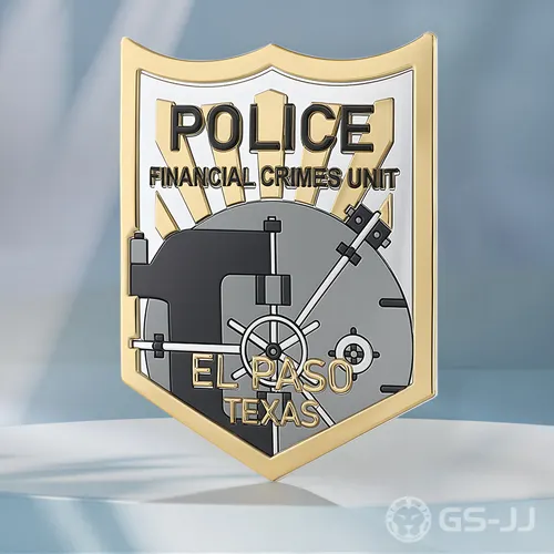 El Paso Financial Crimes Police TPU Patch El Paso Financial Crimes Police TPU Patch