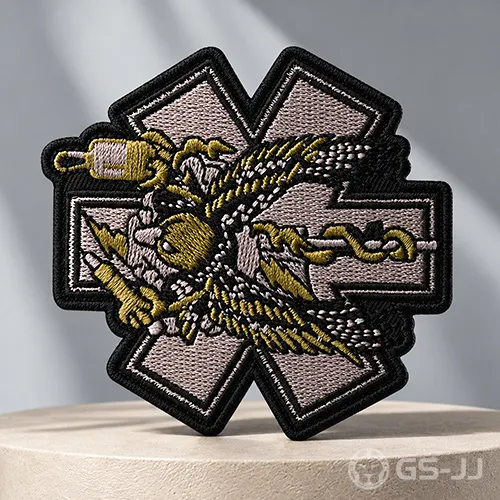 Eagle Star of Life Embroidered Custom EMS Patches Eagle Star of Life Embroidered Custom EMS Patches
