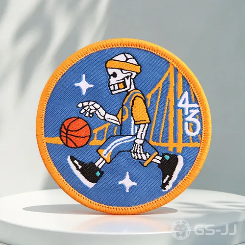 Basketball Custom Embroidered Patches Basketball Custom Embroidered Patches