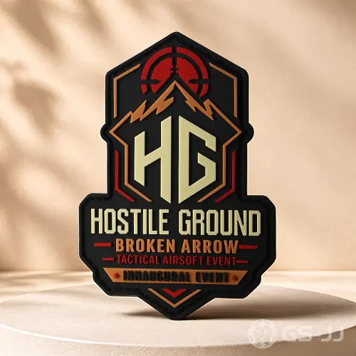 Hostile Ground Custom Tactical PVC Patches Hostile Ground Custom Tactical PVC Patches
