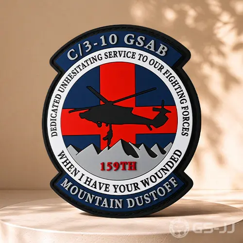 Mountain Dustoff Custom Tactical PVC Patches Mountain Dustoff Custom Tactical PVC Patches