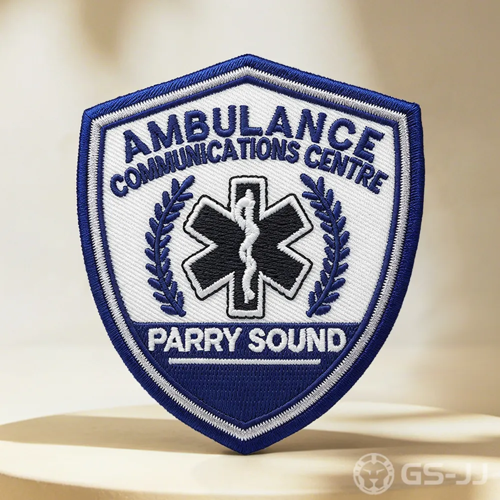 Parry Sound Ambulance Communications Custom EMS Patches Parry Sound Ambulance Communications Custom EMS Patches
