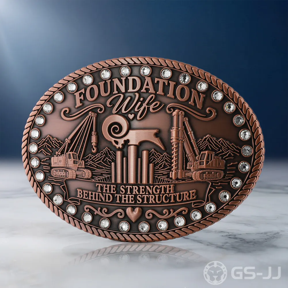 Foundation Wife Construction Belt Buckles Foundation Wife Construction Belt Buckles